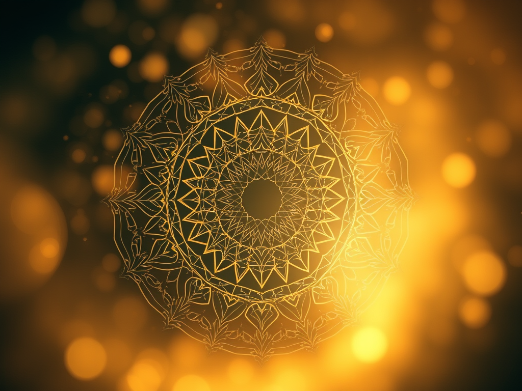 gold mandala